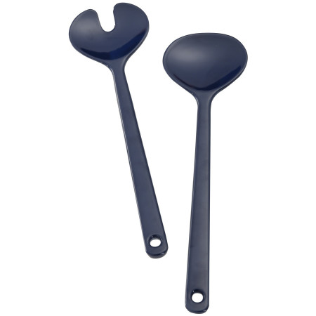 Servierlöffel Brunner Salad Server dunkelblau