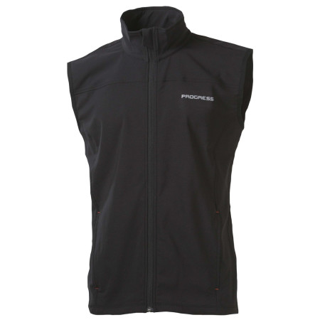 Herrenweste Progress Joke schwarz