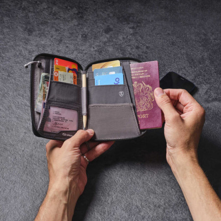 Hülle für Dokumente LifeVenture Rfid Mini Travel Wallet