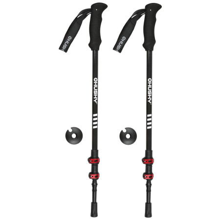 Trekkingstöcke Husky Siris schwarz