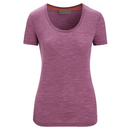 Damen-Funktionsshirt Icebreaker Women Sphere II SS Scoop Tee lila Go Berry Heather