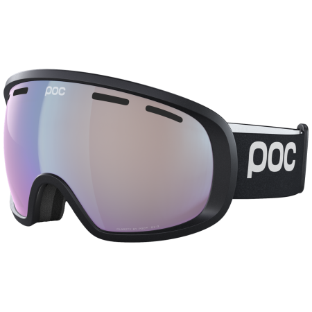 Skibrille POC Fovea Photochromic schwarz/rosa Uranium Black/Photochromic/Light Pink-Sky Blue