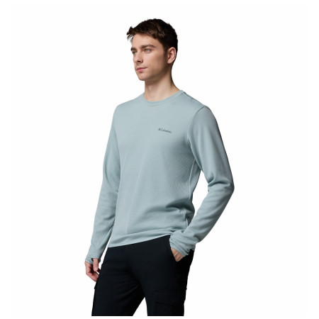 Herren-Funktionsshirt Columbia Tech Trail™ Utility Warm Ls Crew türkis Crushed Blue