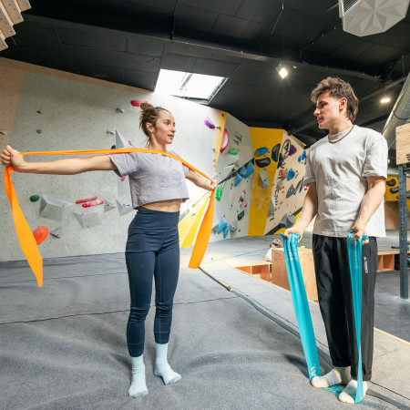 Verstärkungsgummi YY VERTICAL Warm Up Band Blue Medium