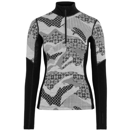 Damen Funktions-Sweatshirt Kari Traa Olea HZ schwarz Black