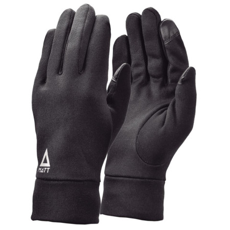Handschuhe Matt 3282 Warmstrech Gloves schwarz Black