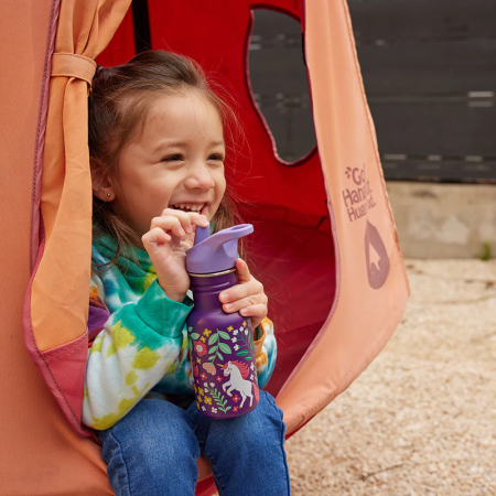 Kindertrinkflasche Klean Kanteen Kid Classic Narrow 12oz (w/Flip Seal Sport Cap)