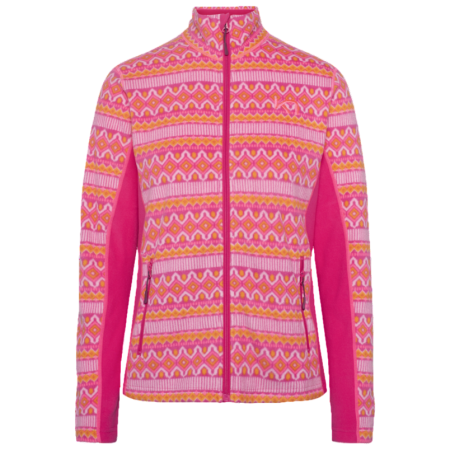 Damen-Sweatshirt Kari Traa Olga Fleece rosa Berry
