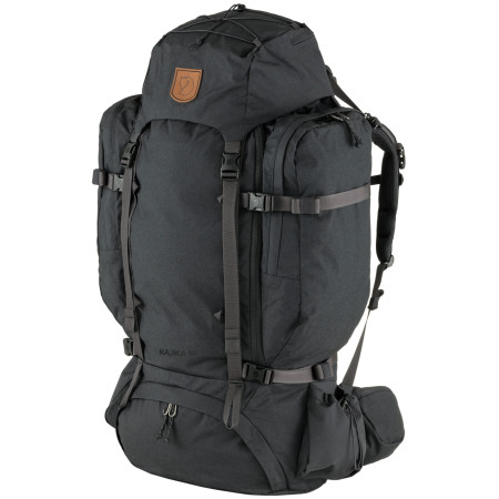 Expediční batoh Fjällräven Kajka 100 schwarz Coal Black