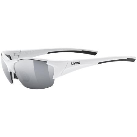 Sonnenbrille Uvex Blaze III weiß/schwarz White - Black Mat (8816)