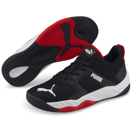 Herrenschuhe Puma Rebound Future Cage schwarz/weiß Black-White