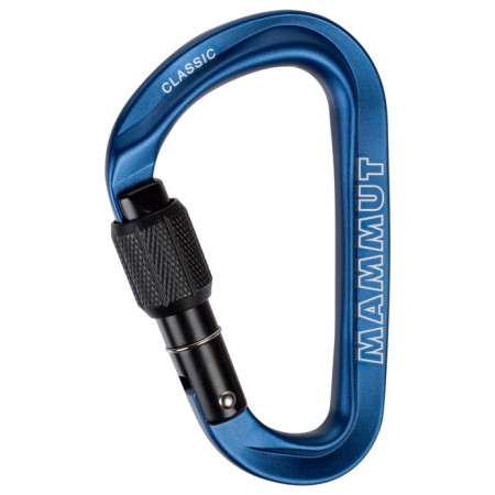 Karabiner Mammut Classic HMS Screwgate Carabiner blau 1550 - Screw Gate, blue