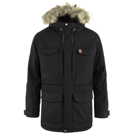 Herren-Winterjacke Fjällräven Nuuk Parka M schwarz Black