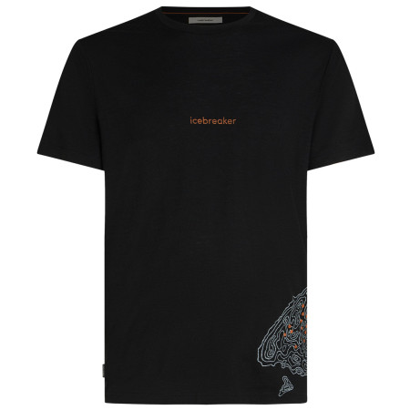 Herren T-Shirt Icebreaker Men Merino 150 Tech Lite SS Tee 30th Anniversary schwarz Black