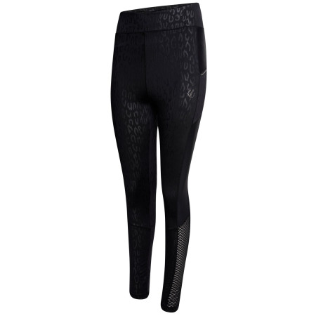 Damen-Leggings Dare 2b Shine Bright Legging schwarz/grau BlackCire