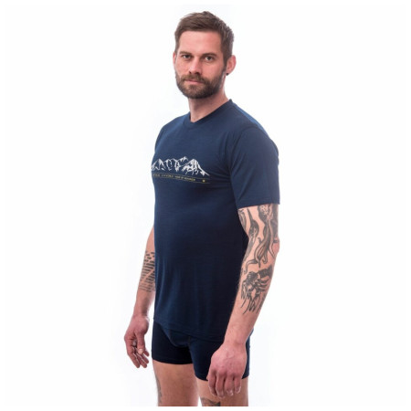 Herren-Funktionsshirt Sensor Merino Active Pt Mountains