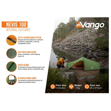 Wanderzelt Vango Nevis 100