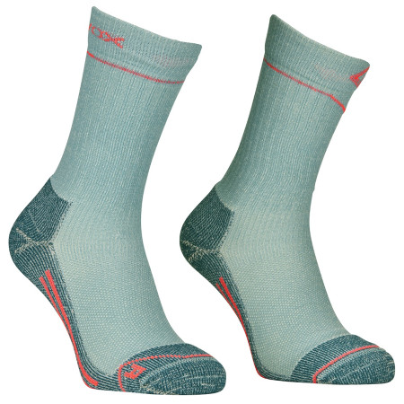 Damensocken Ortovox Hike Classic Mid Socks W hellblau ice waterfall