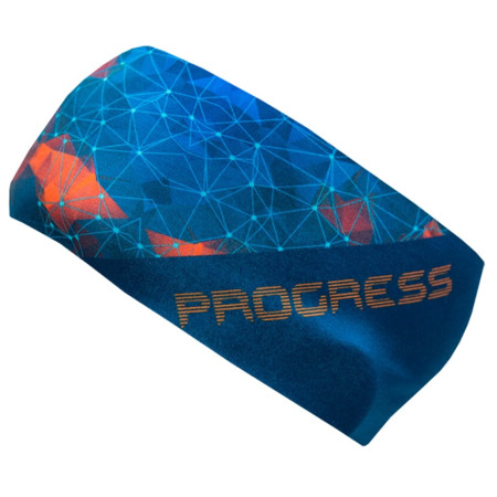 Stirnband Progress TR HDB Print blau petrol crystal