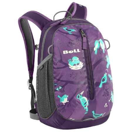 Kinderrucksack Boll Roo 12l lila Birds