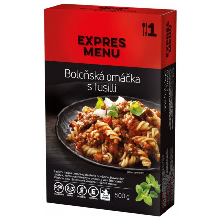 Fertigessen Expres menu Bolognesesoße, Fusilli