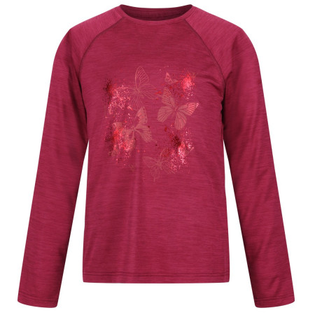 Kinder-T-Shirt Regatta Burnlee rot Rumba Red