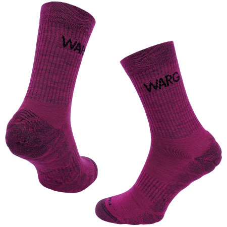 Socken Warg Endurance Merino rosa/lila fuchsia