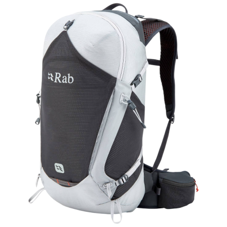 Rucksack Rab Protium 27L weiß/grau Dark Pewter/Anthracite