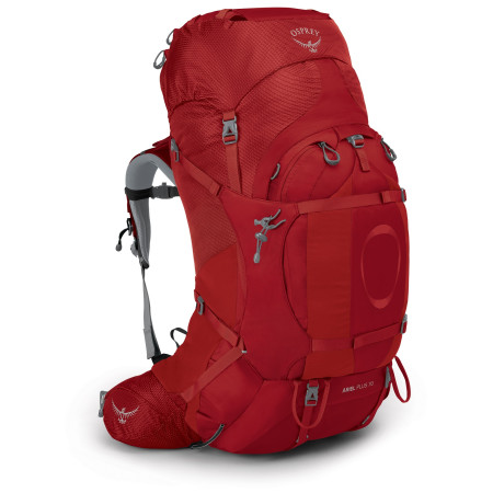 Rucksack Osprey Ariel Plus 70 rot CarnelianRed
