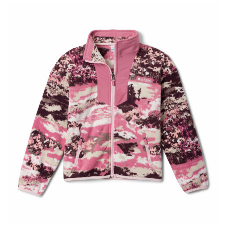 Kinder-Sweatshirt Columbia Sequoia Grove™ Printed Full Zip Fleece Rosette Fieldaz rosa Rosette Fieldaz