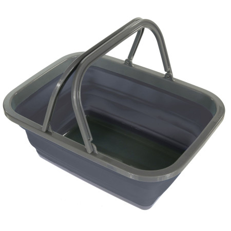 Faltbares Waschbecken Regatta TPR Folding Wash Basin grau Ebony Grey