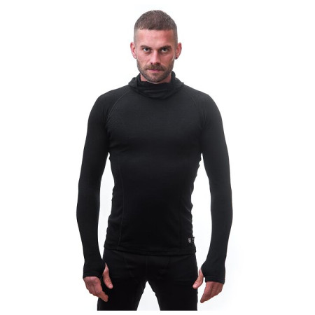 Herren-Funktionsshirt Sensor Merino DF mit Kapuze
