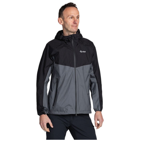 Herrenjacke Kilpi Hurricane-M (2024) schwarz/grau black