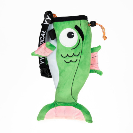 Kreidebeutel YY VERTICAL Chalk Bag Animal hellgrün Fish