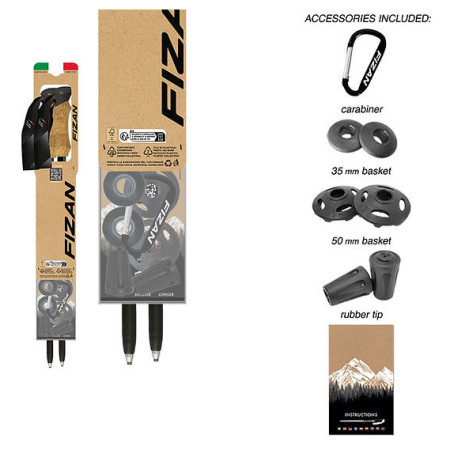 Trekkingstöcke Fizan Compact 4