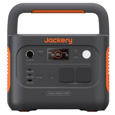 Aufladestation Jackery Explorer 1000 v2 schwarz black