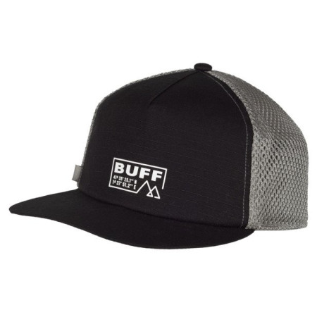 Baseballmütze Buff Pack Trucker Cap schwarz/grau Solid Black