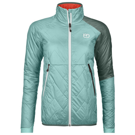 Damenjacke Ortovox Swisswool Piz Vial Jacket W blau ice waterfall