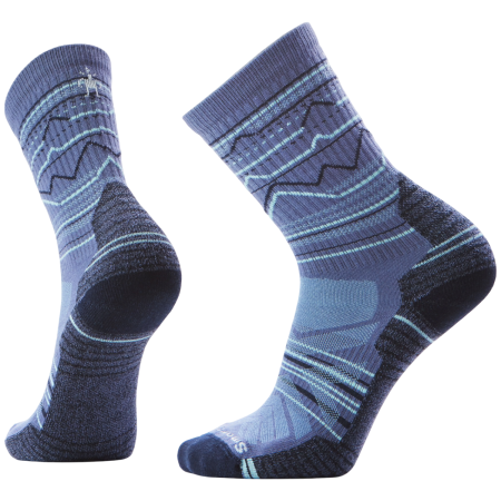 Socken Smartwool Hike Light Cushion Mountain Range Crew blau NIGHTFALL BLUE