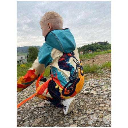 Kinder-Softshell-Jacke WAMU Mountain Bike