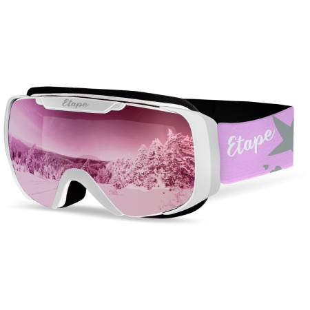 Kinder Skibrille Etape Monkey weiß bílá mat