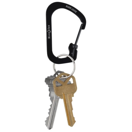 Hilfskarabiner Nite Ize SlideLock Stainless Steel