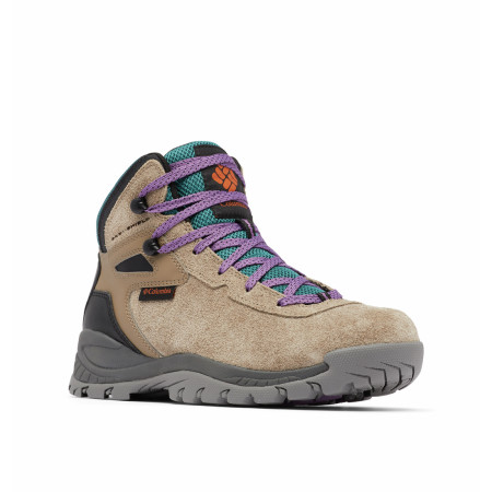 Damen Wanderschuhe Columbia Newton Ridge™ BC hellbraun Wet Sand, Cedar