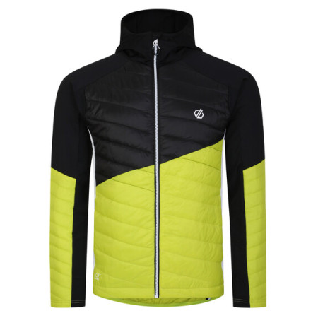 Herrenjacke Dare 2b GendarmeWoolHybrd schwarz/grün Blck/GrnAlga (R51)