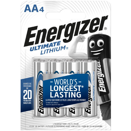Batterie Energizer Ultimate lithium AA/4 silber