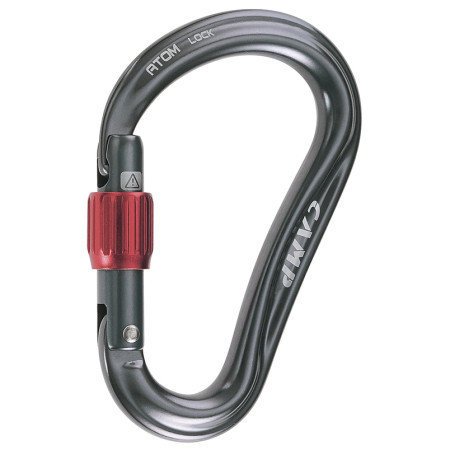 Karabiner Camp Atom lock schwarz GunMetal