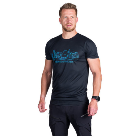 Herren-Funktionsshirt Northfinder Aleksander schwarz 269black