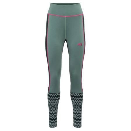 Damen-Leggings Kari Traa Sara Pants grün murk