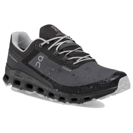 Herren Laufschuhe On Running Cloudvista Waterproof schwarz/weiß Eclipse/Black