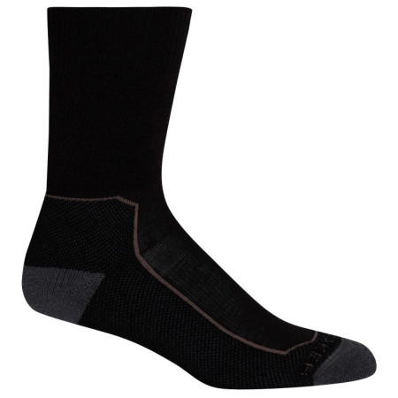 Damensocken Icebreaker W's Hike+ Medium Crew schwarz Black/Monsoon/Mink